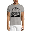 ULTRABASIC Men's T-Shirt I Only Complain My Sorrow and Sadness to Allah - Mosque Tee Shirt