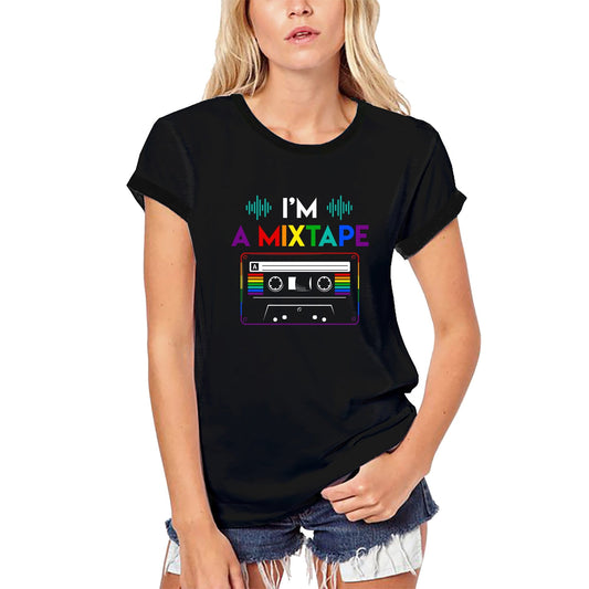 ULTRABASIC Women's Organic T-Shirt I'm a MIxtape - Retro LGBT Tee Shirt