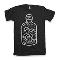 ULTRABASIC Men's Graphic T-Shirt Mountain in the Bottle - Adventure Camping Shirt