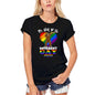 ULTRABASIC Women's Organic T-Shirt It's Ok To Be Different Gay Pride - Funny LGBT Tee Shirt