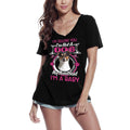 ULTRABASIC Women's T-Shirt I'm Telling You I'm Not a Jack Russel Terrier - My Mom Said I'm a Baby - Cute Puppy Dog Lover Tee Shirt