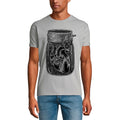 ULTRABASIC Men's Graphic T-Shirt Heart in Jar - Sarcasm Shirt for Men