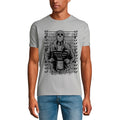 ULTRABASIC Men's Graphic T-Shirt Jason Voorhees Mugshot - Crystal Lake PD 80s Shirt