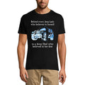 ULTRABASIC Men's Graphic T-Shirt Behind Every Lady Love