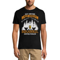 ULTRABASIC Graphic Men's T-Shirt Just Another Beer With a Squirrel Hunting Problem - Vintage Hunter's Tee Shirt