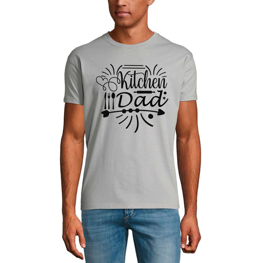 ULTRABASIC Men's Graphic T-Shirt Kitchen Dad - Funny Father's Quote
