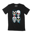 Unisex Adult T-Shirt Skull Music Band Shirt Graphic Tee