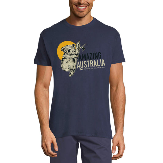 ULTRABASIC Men's T-Shirt Amazing Koala Australia Sunset - Animal Lover Shirt