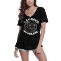 ULTRABASIC T-Shirt Bio Femme Le Réve au Soleil - Coucher de soleil sur la ville