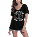 ULTRABASIC T-Shirt Bio Femme Le Réve de la Mer - Phare sur la mer