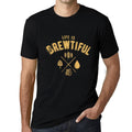 Graphic Unisex Life is Brewtiful T-Shirt Beer Casual Men's Tee Black Round Neck