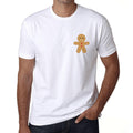 ULTRABASIC - <span>Herren-</span> <span>Grafik</span> -T-Shirt Little Biscuit Christmas Shirt, niedlich <span>bedruckte</span> <span>Weihnachtsgeschenkideen</span> , <span>Weiß</span>