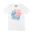 Men's T-Shirt Live Your Potential Shirt Vintage Graphic Tee Shirt Motivational Gift
