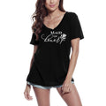 ULTRABASIC Women's T-Shirt Maid Of Honor - Short Sleeve Tee Shirt Tops
