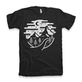 ULTRABASIC Men's Graphic T-Shirt Mountain Peaks - Camping Adventure Shirt