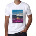 ULTRABASIC - Men's Graphic T-Shirt Music Fest Free Spirit White