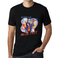 ULTRABASIC - Men's Graphic T-Shirt Music Fest Spread Love Deep Black