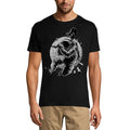 ULTRABASIC T-Shirt graphique pour hommes, chemise de musique d'astronaute-T-Shirt pour hommes sur la lune