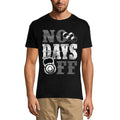ULTRABASIC Men's Gym T-Shirt No Days Off - Motivational Workout Fitness Shirt