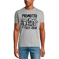 ULTRABASIC Men's Graphic T-Shirt Promoted to Dad Est 2020 - Gift For Father's Day