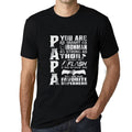 Graphic Unisex Favorite Superhero Papa Funny T-Shirt
