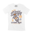 ULTRABASIC Men's T-Shirt Pedal Pusher Original Super Fly - Rider Club Tee Shirt