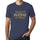 Graphic Men's Pew Pew T-Shirt Yellow Letter Print Tee Denim - Ultrabasic