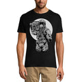 T-shirt ULTRABASIC pour hommes Pilot Fighter Boombox sur l'épaule - Chemise de musique drôle