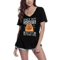 ULTRABASIC Women's T-Shirt Only My Dogs Will Not Betray Me - Pomeranian Cute Dog Paw