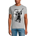 ULTRABASIC Men's T-Shirt Reaper on Skate - Death is Coming - Funny Shirt for Men