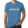 Men’s Graphic T-Shirt Got Bitcoin Logo T-Shirt Crypto Tee HODL BTC Gift Idea Aqua Gift Idea