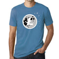 Men’s Graphic T-Shirt Litecoin Moon Logo Cryptocurrency Aqua Gift Idea