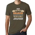 Men’s Graphic T-Shirt Ich Bin stolzer Bruder - Bruder und Onkel Military Green Gift Idea