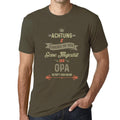 Men’s Graphic T-Shirt Seine Majestät der Opa Military Green Gift Idea