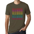 Men’s Graphic T-Shirt Retro Color Gamer T-Shirt Gaming Tee Funny Esports Gift Idea Military Green Gift Idea