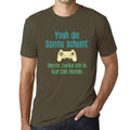 Men’s Graphic T-Shirt Sonne Zocker Gamer Lustiges Military Green Gift Idea
