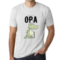 Men’s Graphic T-Shirt Opa Dinosaurier Alte Lustige Komödie Vintage White Gift Idea