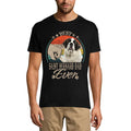 ULTRABASIC Men's Graphic T-Shirt Best Saint Bernard Dad Ever - Dog Fist Shirt