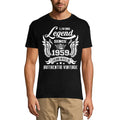 ULTRABASIC Men's T-Shirt Living Legend Since 1959 Authentic Vintage - 62nd Birthday Gift Tee Shirt