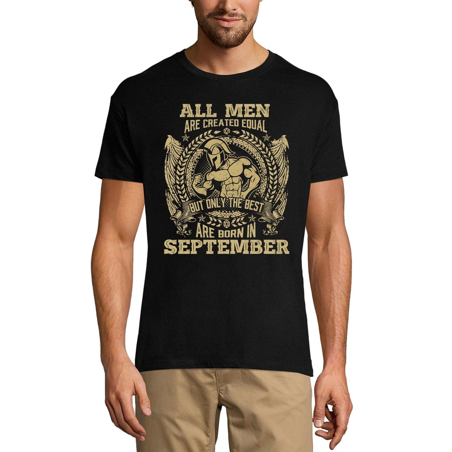 ULTRABASIC Men's Vintage T-Shirt Only the Best are Born in September - Birthday Gift Tee Shirt