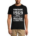 ULTRABASIC Men's T-Shirt Vintage 1969 Limited Edition Well Oiled Machine - 51st Birthday Gift Tee Shirt
