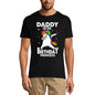 ULTRABASIC Men's T-Shirt Daddy of the Birthday Princess - Funny Unicorn Dab Tee Shirt