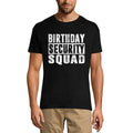 ULTRABASIC Men's Graphic T-Shirt Birthday Security Squad - Vintage Funny Tee Shirt