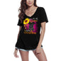 ULTRABASIC Women's V-Neck T-Shirt My Only Sunshine - Shih Tzu - Vintage Shirt
