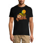 ULTRABASIC Men's Novelty T-Shirt Sloth Turtle and Snail - Funny Runner Tee Shirt