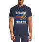 ULTRABASIC Herren-Neuheits-T-Shirt „I Am a Slow Runner Dear God“ – Lustiges Läufer-T-Shirt