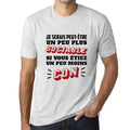 Men's Graphic T-Shirt Plus Sociable Moins Con Gift Idea