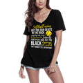ULTRABASIC Women's V-Neck T-Shirt Softball Mom Can's Nobody Tell Me Nothin - Funny Mom's Quote