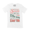 Men's T-Shirt Work Hard Shirt Success Is Simple At Right Time Vintage Apparel
