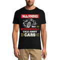 ULTRABASIC Men's T-Shirt Warning May Spontaneously Talk About Car - Car Lovers Tee Shirt